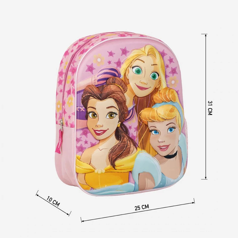 Cerda Kids Backpack 3D Princess – Age 3+ – Cute & Lightweight Cerda Kids Backpack 3D Princess – Age 3+ – Cute & Lightweight