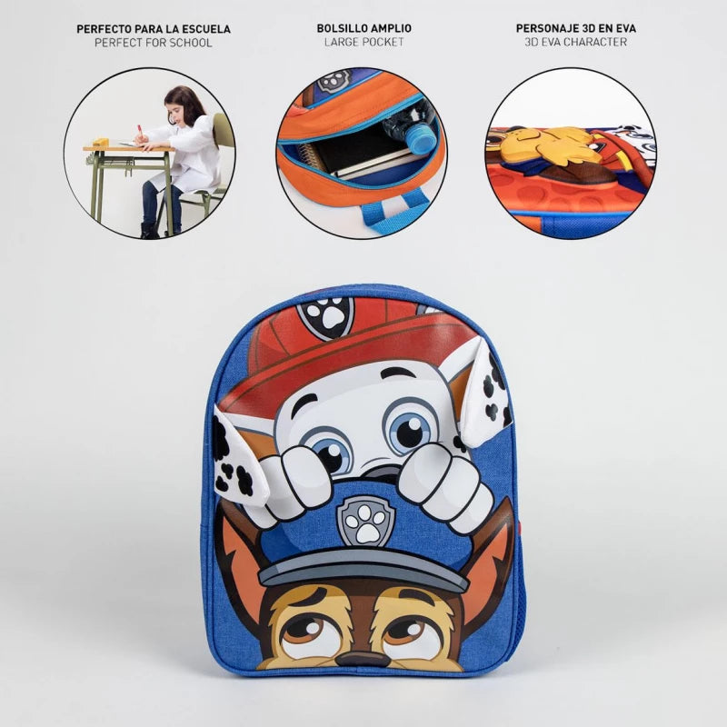 Cerda Kids School Paw Patrol Backpack – Age 3+ Cerda Kids School Paw Patrol Backpack – Age 3+