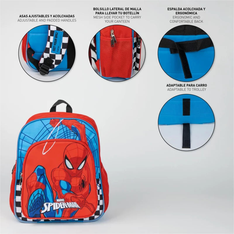 Cerda School Backpack Medium 38 Cm – Spiderman Cerda School Backpack Medium 38 Cm – Spiderman