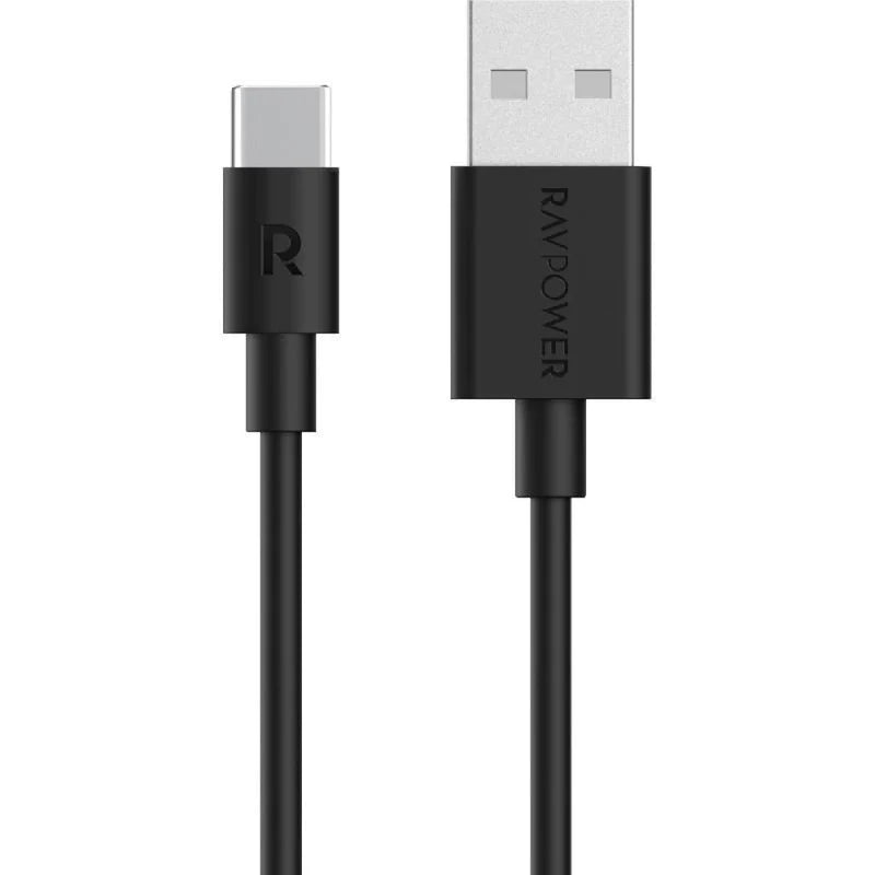 RAVPower Cable USB to Type C 1M TPE - Black