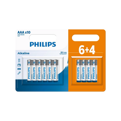 بطارية Philips LR03A10BP/40 AAA – طاقة مستقرة وطويلة
