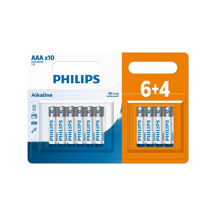 بطارية Philips LR03A10BP/40 AAA – طاقة مستقرة وطويلة