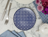 Rêve Bleu Venteux Dessert Plate 19 Cm - Madame Coco JO
