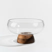 Velvet Glass Salad Bowl 13.5*23.5 cm