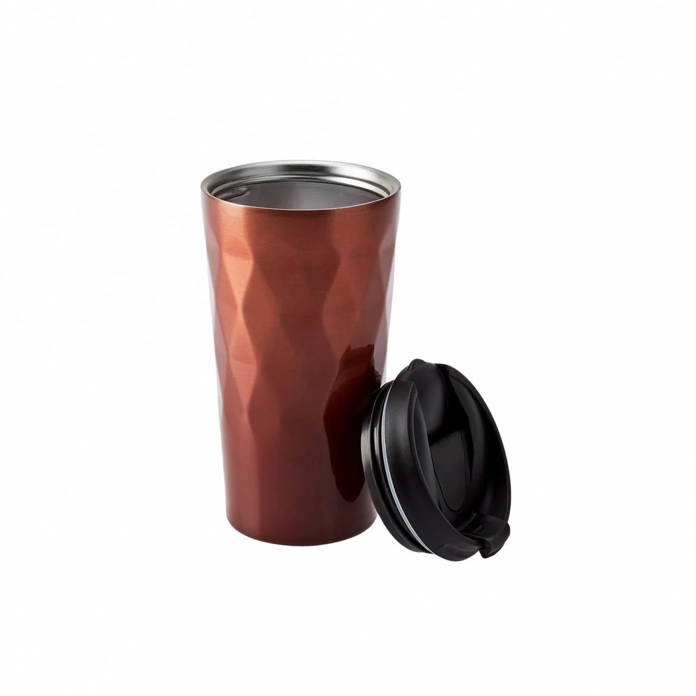 Karaca Diamond Red Copper Thermos 350‑450ml – Leak‑Proof & Stylish Karaca Diamond Red Copper Thermos 350‑450ml – Leak‑Proof & Stylish