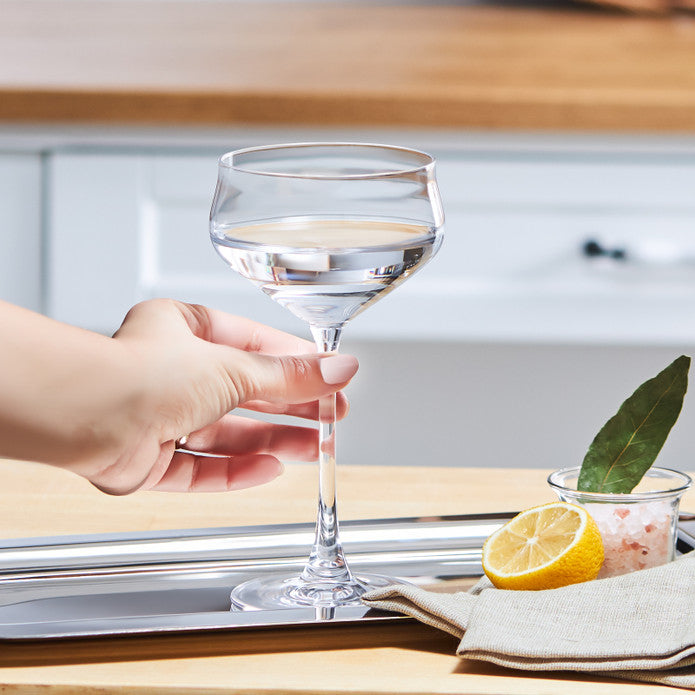 Karaca Even 6-Piece Martini Glass Set 235ml – Elegant Design Karaca Even 6-Piece Martini Glass Set 235ml – Elegant Design