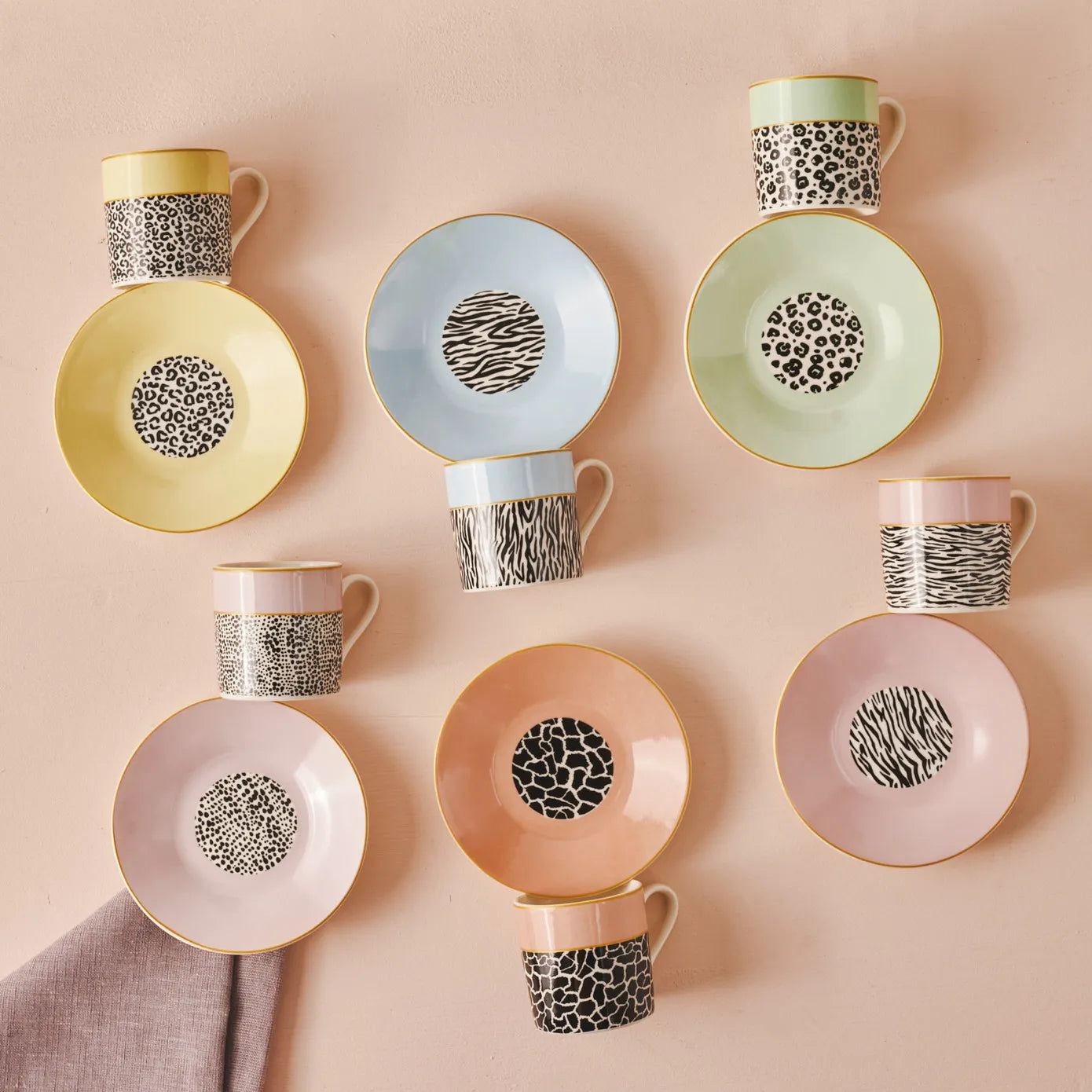 KARACA BALİ 80 ml Coffee Cup Set of 6 – Elegant Design KARACA BALİ 80 ml Coffee Cup Set of 6 – Elegant Design