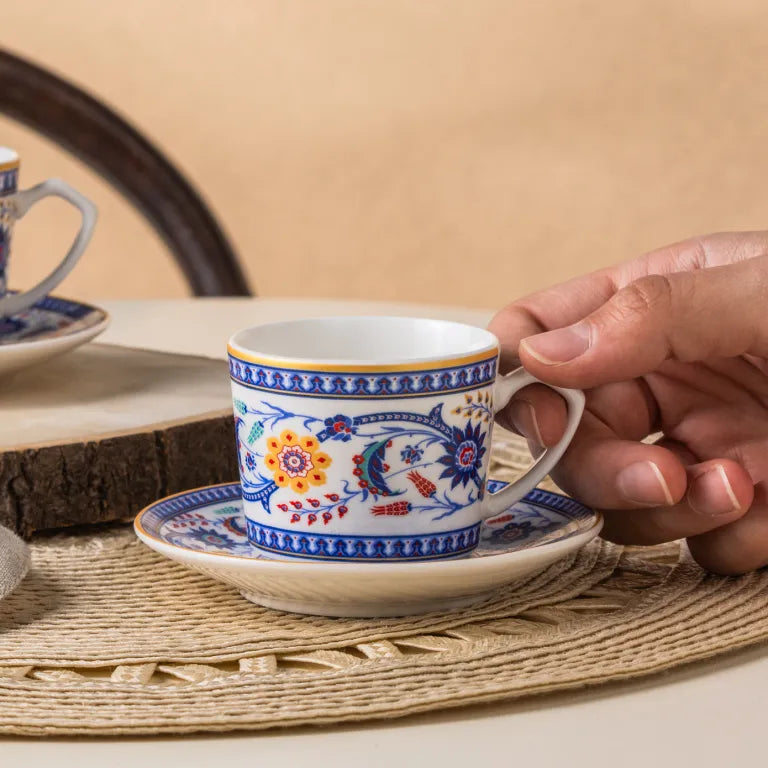 KARACA Ihlamur Coffee Cup Set 80 ml – 2 Pcs KARACA Ihlamur Coffee Cup Set 80 ml – 2 Pcs