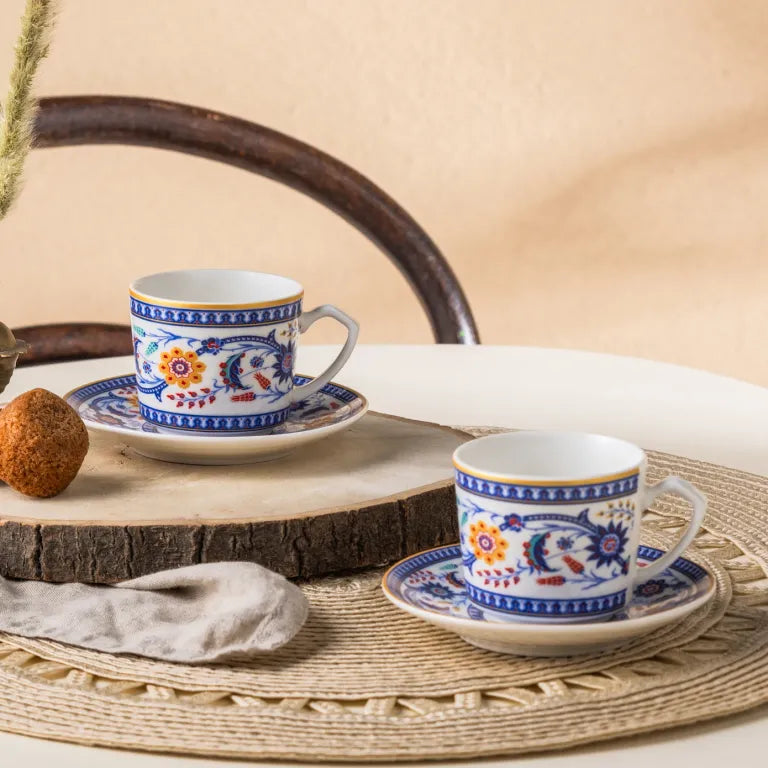 KARACA Ihlamur Coffee Cup Set 80 ml – 2 Pcs KARACA Ihlamur Coffee Cup Set 80 ml – 2 Pcs