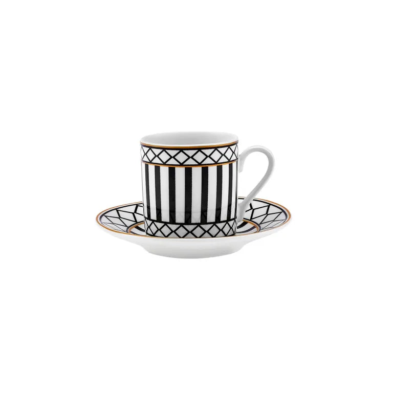 Karaca Helen 6-Piece 80ml Coffee Cup Set Karaca Helen 6-Piece 80ml Coffee Cup Set