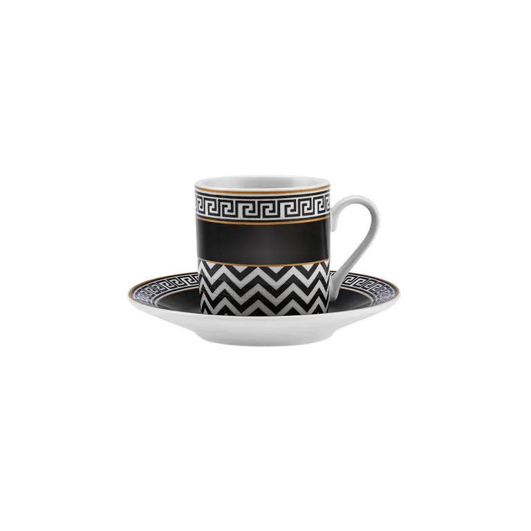 Karaca Helen 6-Piece 80ml Coffee Cup Set Karaca Helen 6-Piece 80ml Coffee Cup Set
