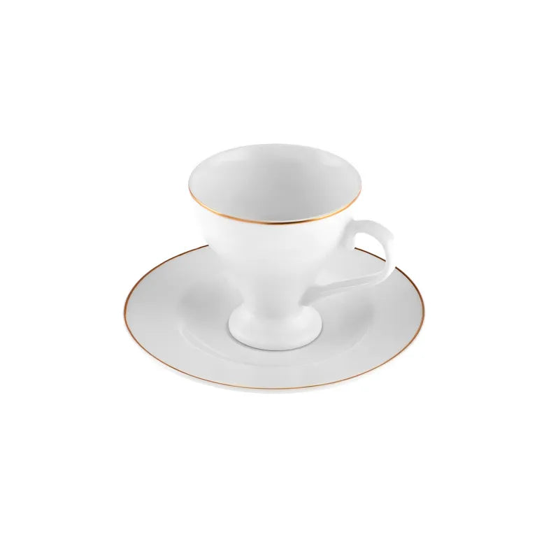 Karaca Biga 6-Piece 90ml Coffee Cup Set Karaca Biga 6-Piece 90ml Coffee Cup Set