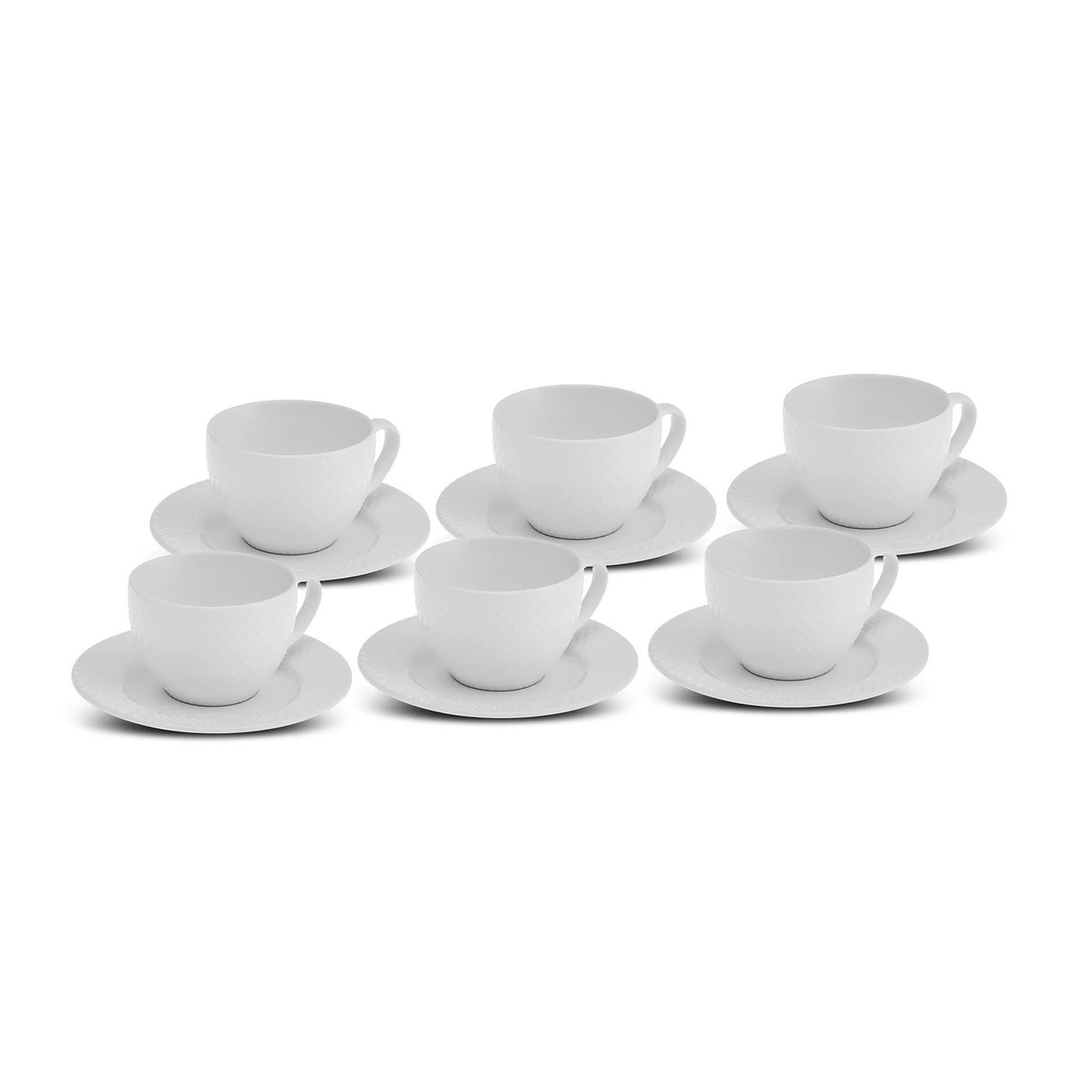 Karaca Lisa Coffee Cup Set of 6, 90ml Karaca Lisa Coffee Cup Set of 6, 90ml