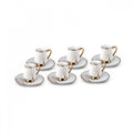 Karaca Güz Coffee Cup Set of 6, 90ml