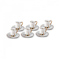 Karaca Güz Coffee Cup Set of 6, 90ml
