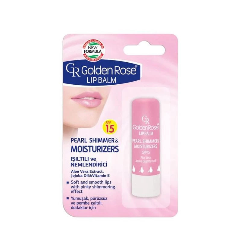 Golden Rose Shine Lip Balm – Moisture & Gloss