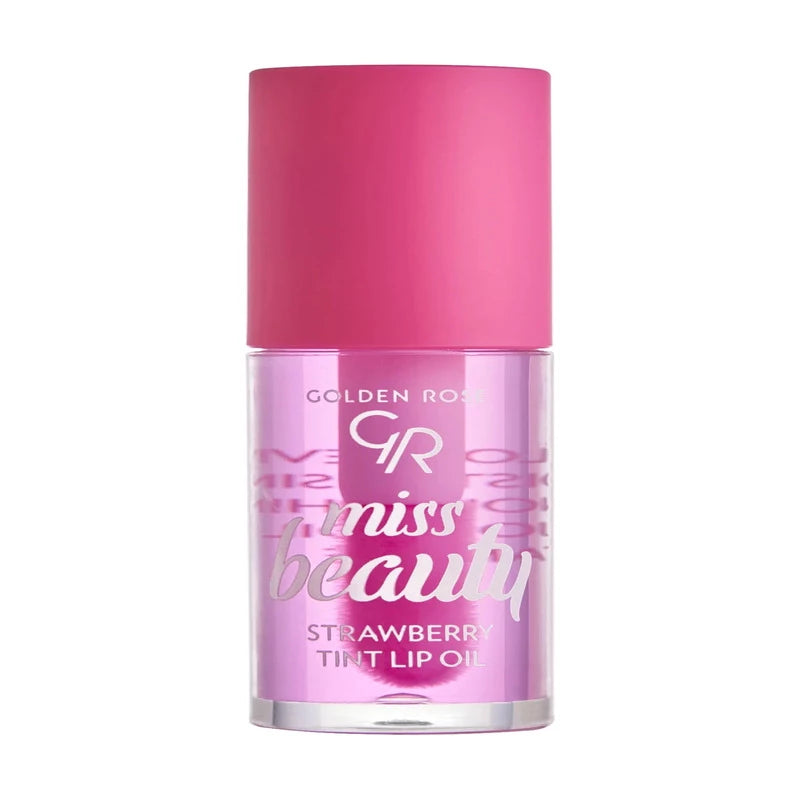 Golden Rose Miss Beauty Lip Oil Strawberry – Hydrating Tint