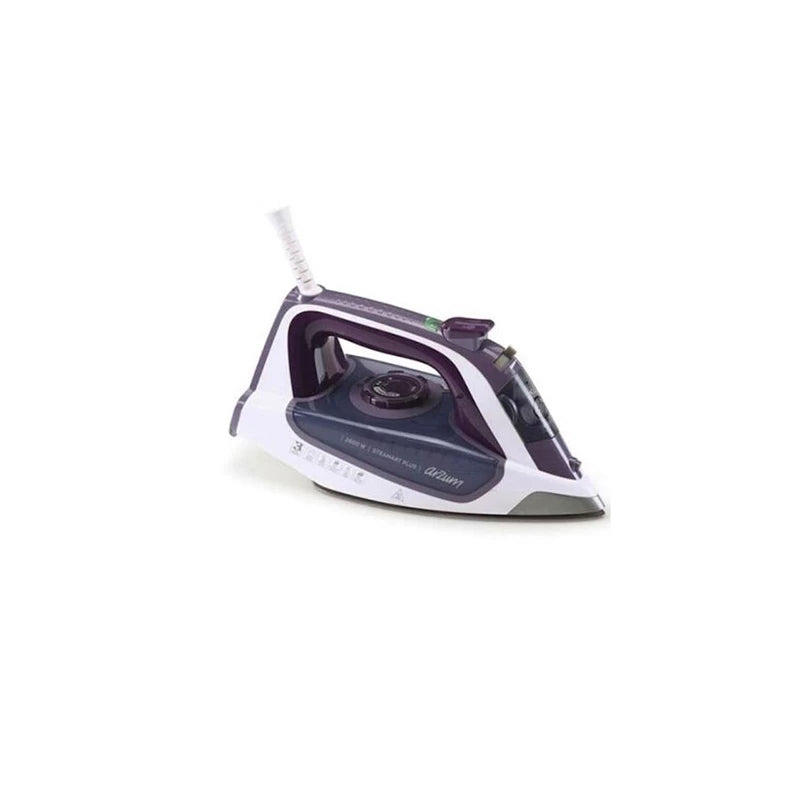 Arzum Steam Iron 2600W Ceramic Soleplate, Auto-Off Arzum Steam Iron 2600W Ceramic Soleplate, Auto-Off