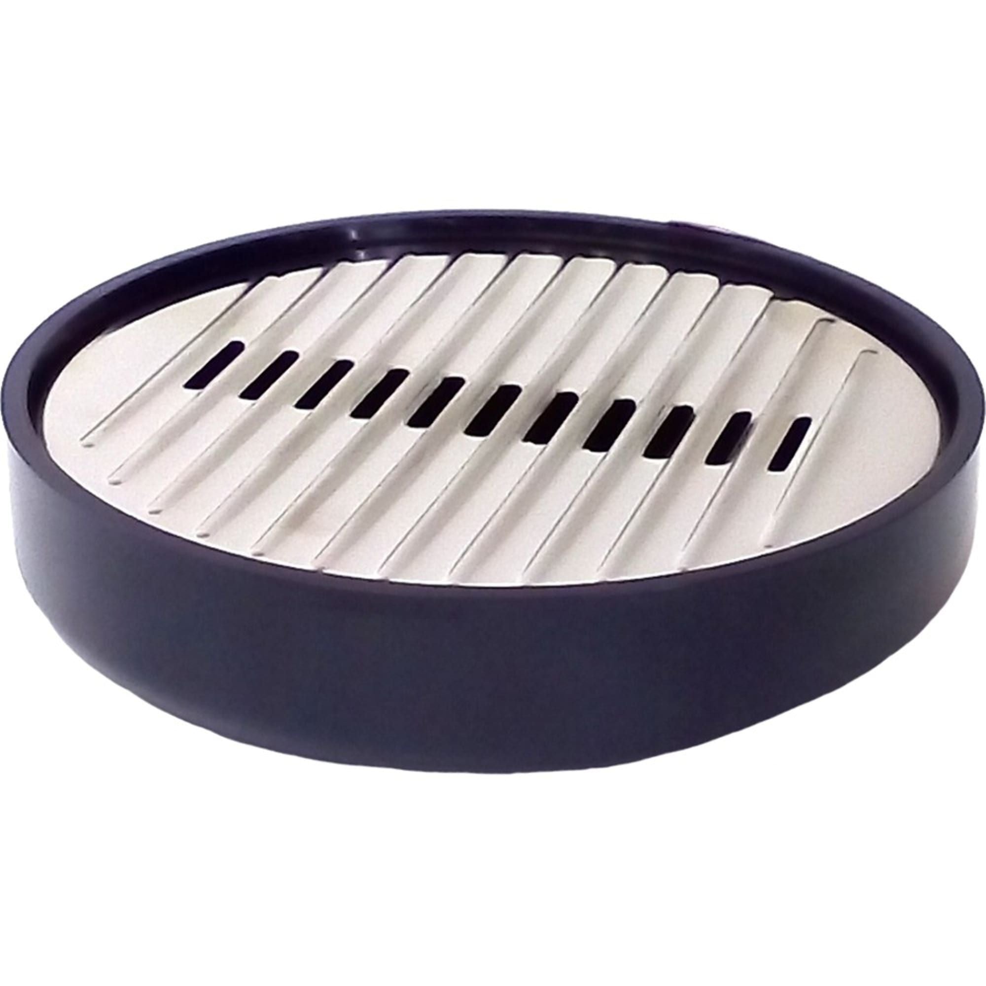 Primanova Lenox Soap Dish – Modern Plastic & Steel Design