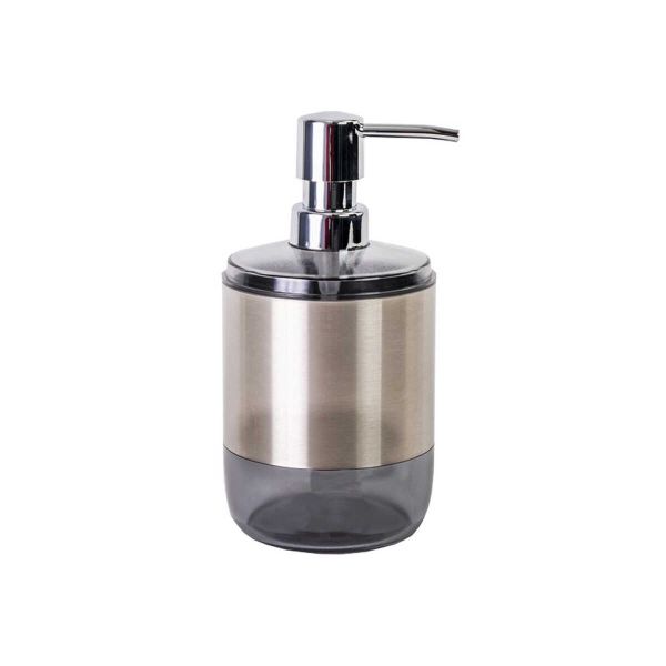 Primanova Lima Liquid Soap Dispenser – Black Transparent Primanova Lima Liquid Soap Dispenser – Black Transparent