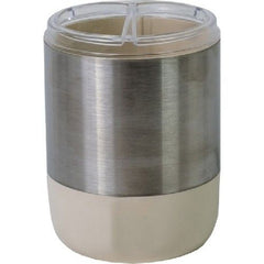 Primanova Lima Toothbrush Holder – Elegant Beige Transparent