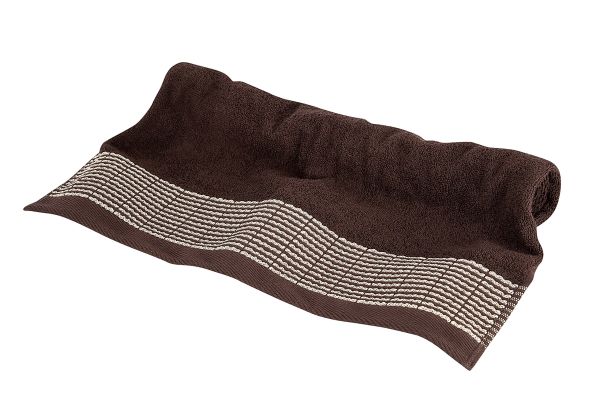 Primanova Barok Hand Towel – Brown 50×80 cm Soft & Absorbent Primanova Barok Hand Towel – Brown 50×80 cm Soft & Absorbent