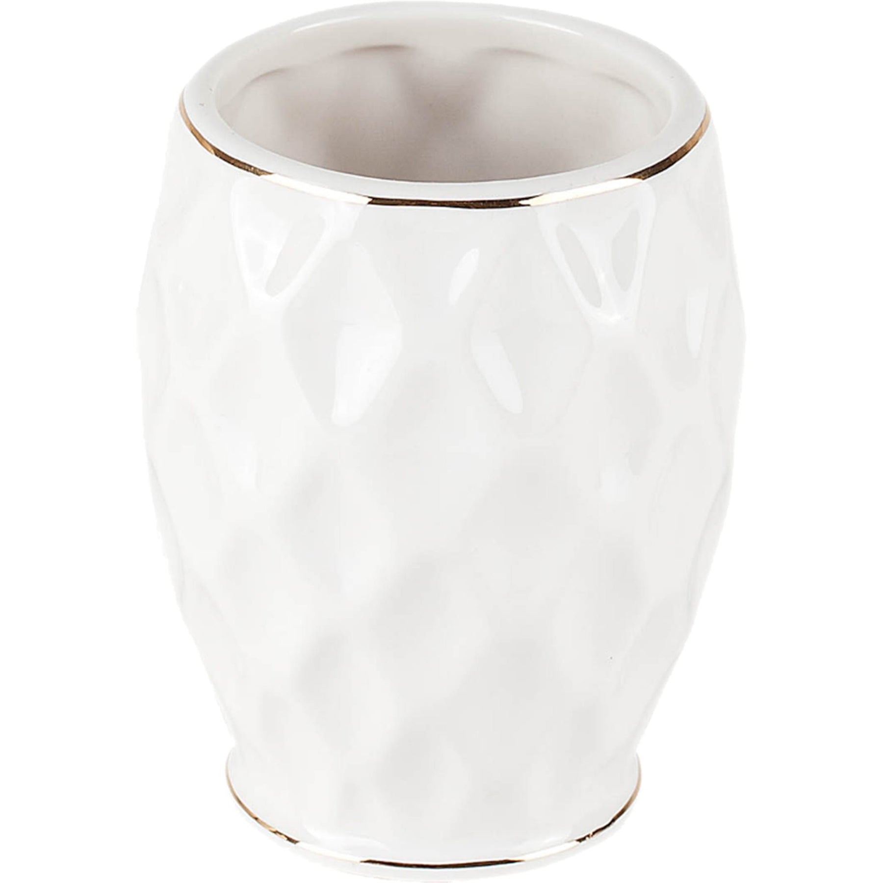 Primanova Zen Toothbrush Holder – White Ceramic Primanova Zen Toothbrush Holder – White Ceramic
