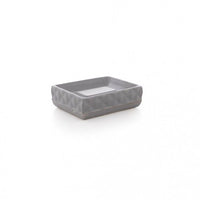 Primanova Nero Soap Dish Gray – Elegant Ceramic Design