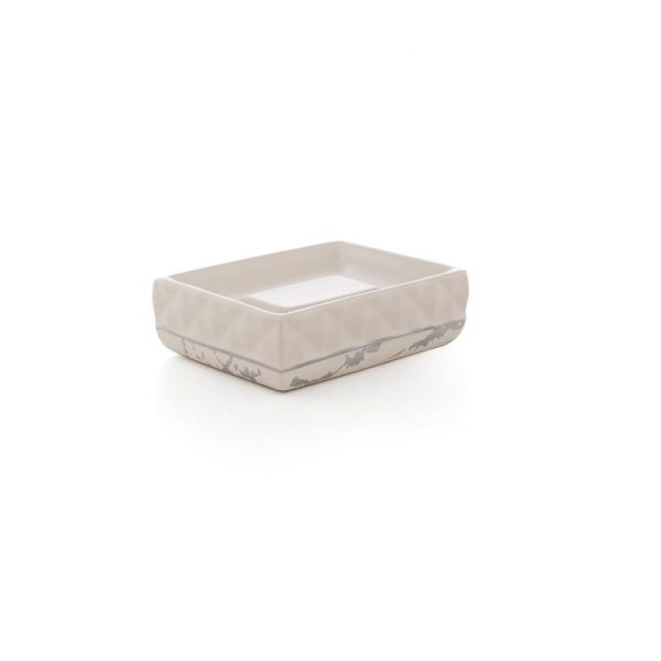 Primanova Nero Soap Dish - Elegant Beige Design Primanova Nero Soap Dish - Elegant Beige Design