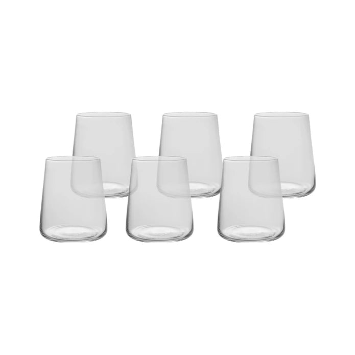 طقم كاسات ماء كاراجا KRS – 6 قطع 380 مل تصميم أنيق