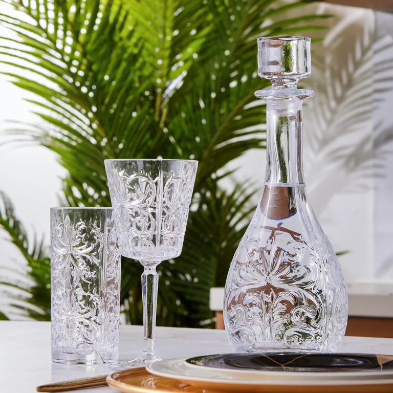 KARACA ROME RCR 25-Piece Glass Set – Crystal Elegance KARACA ROME RCR 25-Piece Glass Set – Crystal Elegance