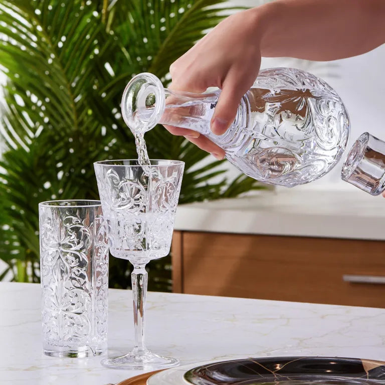 KARACA ROME RCR 25-Piece Glass Set – Crystal Elegance KARACA ROME RCR 25-Piece Glass Set – Crystal Elegance