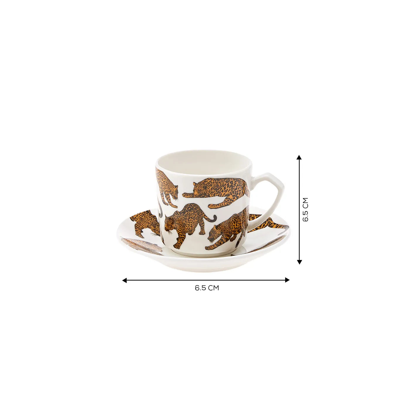 KARACA Madonna 4-Person Coffee Set – Elegant Brown KARACA Madonna 4-Person Coffee Set – Elegant Brown