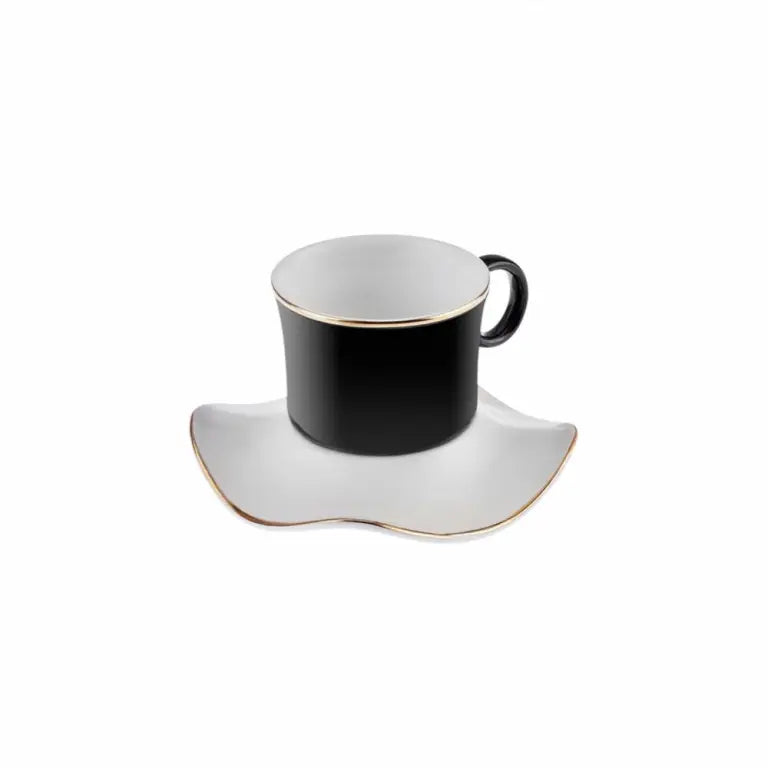 Karaca Torba Black Coffee Cup Set, 6-Person, 100ml Karaca Torba Black Coffee Cup Set, 6-Person, 100ml