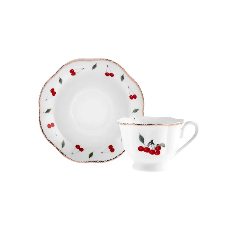 Karaca Nostalji Coffee Cups Set of 6 – Classic Karaca Nostalji Coffee Cups Set of 6 – Classic