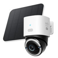 Anker eufy 4G LTE Cam S330 4K Security كاميرا مع تتبع الذكاء الاصطناعي والطاقة الشمسية