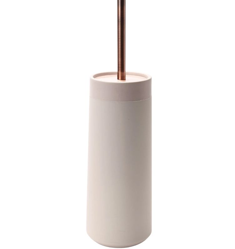 Aquanova Opaco Toilet Brush – Sorbet Pink Finish