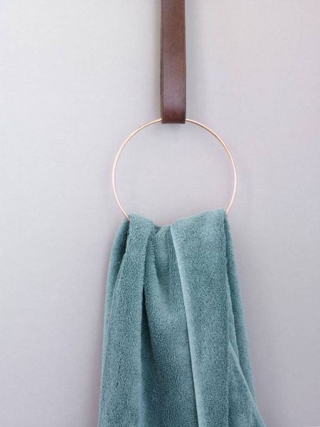 Aquanova London Hand Towel 55x100 cm - Soft Cotton Green