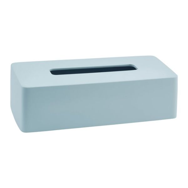 Aquanova Ona Tissue Box – Light Blue, Modern & Elegant