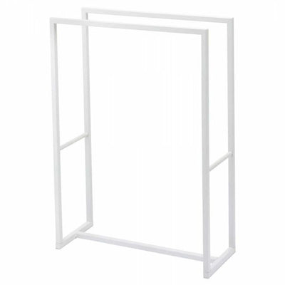 Aquanova Aran White Metal Towel Stand – Elegant & Modern