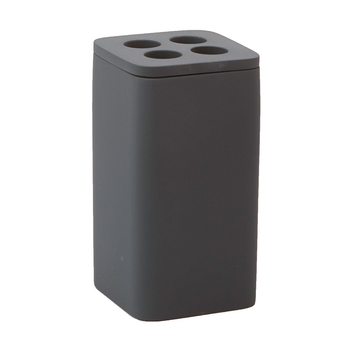 Aquanova Ona Toothbrush Holder – Soft-Touch Dark Gray Design Aquanova Ona Toothbrush Holder – Soft-Touch Dark Gray Design