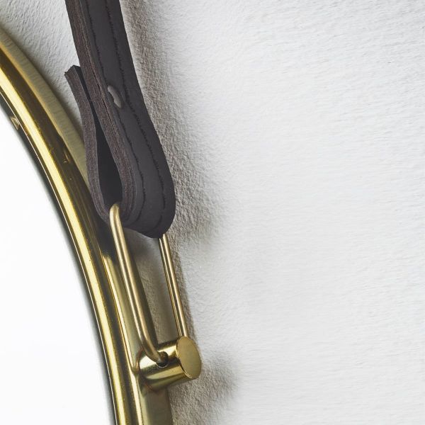 Aquanova Thymo Hanging Mirror – Gold