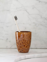 Aquanova Ugo Toothbrush Holder – Handcrafted Belgian Stoneware