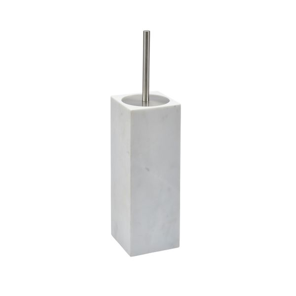 Aquanova Hammam White Toilet Brush – Elegant Marble Look