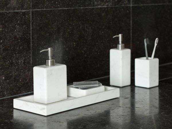 Aquanova Hammam White Tray – Minimal & Elegant Organizer