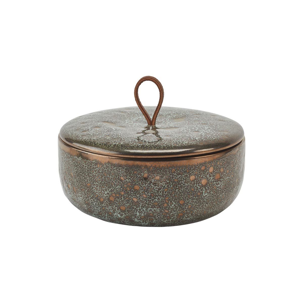 Aquanova Ugo Storage Box with Lid - Bronze Stylish