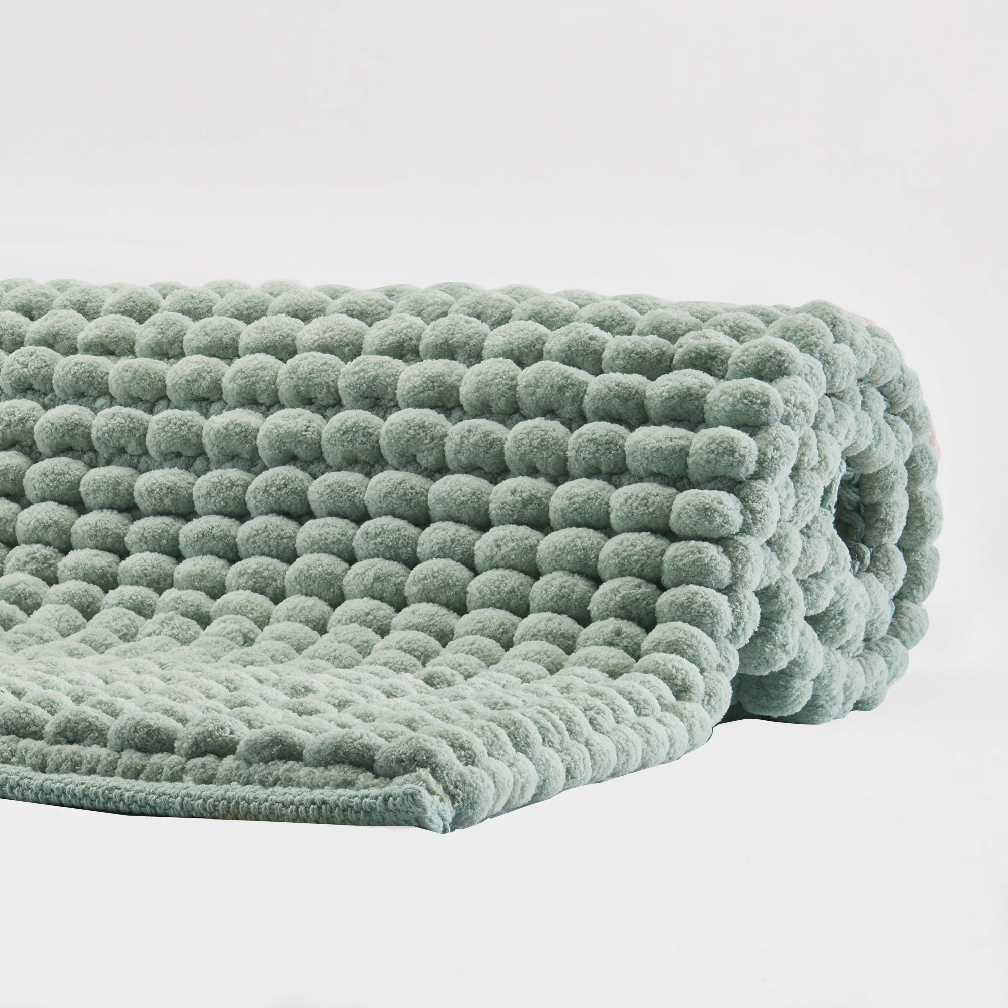 Aquanova Axel Bath Mat 60×100 cm – Light Green Cotton
