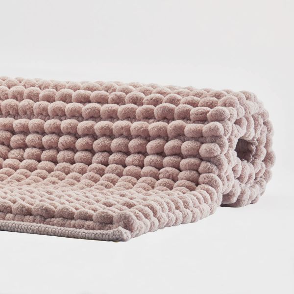 Aquanova Axel Bath Mat 60×100 cm – Light Pink Cotton