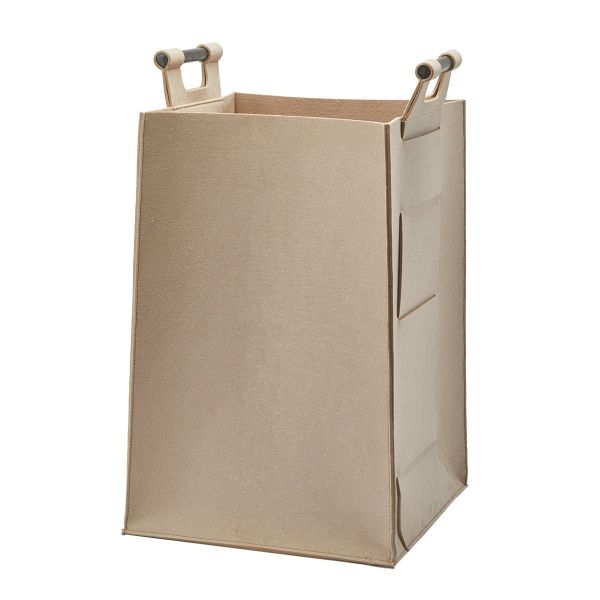 Aquanova Luz 98L Laundry Basket – Elegant Beige