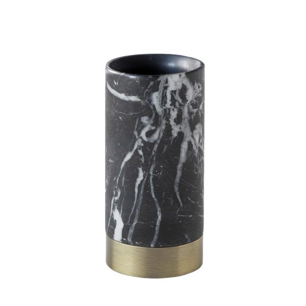 Aquanova Nero Toothbrush Holder – Black, Stylish & Practical